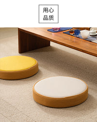Japanese Style Woven Straw Floor Cushion for Meditation