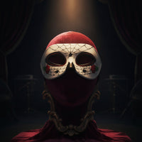 Day of the Dead Masquerade Covering Vivid Sugar Facial Covering Size Fits All for Halloween, Cosplay
