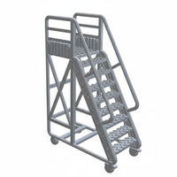 3D Printed Mecha Hangar Platform Ready to Paint Unpainted Model Stairs Kit Scene Setting Accessory for Garage Dioramas