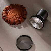 Tamper Constant Pressure Coffee Tamper with Stand Stainless Steel for Home Baristas