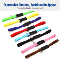 PU Leather Elastic Bookmark, Compass Metal Book Strap, Colorful Marker