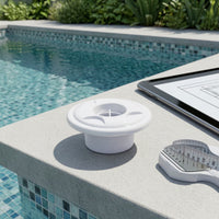 Corrosion-Resistant Pool Inlet Fitting with Grille Heavy-Duty Pool Return Jet Leak-Proof Part Watertight for Swimming Pools