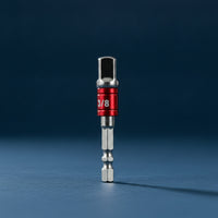 Universal Adjustable Socket Wrench Adapter Knurled Socket Adapter with Extension Shank Drill-Ready Tool Multi-Function for Mechanics