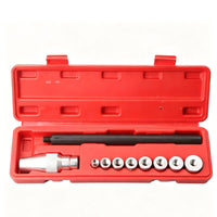 10 Piece Set Easy to Use Clutch Alignment Tool Set Organized Storage Case Clutch Alignment Kit Heavy Duty for Workshop, Garage