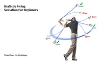 Golf Swing Builds Muscle Memory Flexible Golf Swing Increases Flexibility Athletic Gear for Beginners, Golfers, Home, Driving Range