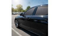 4 Pieces Easy to Install Car Side Window Sun Shade Opaque Car Window Screen Complete Blackout Panel Protection for Commuters