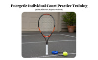 Easy to Swing Beginner Tennis Racket Pre Strung Kids Tennis Racket Long Lasting for Juniors, Solo Practice, Outdoor Play
