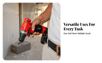 Molded Plastic Electric Drill Carrier Contoured Body Drill Strap Carrier