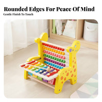Tabletop Fine Motor Skills Educational Learning Toy Deer-Shaped Activity Toy for Young Children