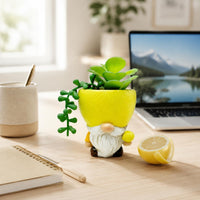 Fruit-Themed Ornament Authentic-Looking Fake in Pot Easy to Clean Mini House Planter for Tabletop