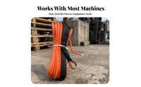 Guard Sleeve Lightweight Synthetic Winch Rope Heavy Duty Vehicle Recovery Gear