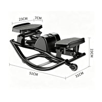 Home Stepper with LCD Monitor Non-Slip Stair Step Workout Machine Quiet