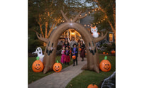 Outdoor Inflatable Spooky Tree Arch Giant Yard Decoration Lighted Decorations Eye-Catching for Pathway