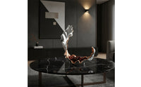 Fruit Display Bowl Tabletop Leaf-Shaped Bowl Food for Entryway