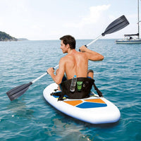 2 Pieces Inflatable Boat Oars Aluminum Boat Oars High Toughness Detachable Paddles for Outdoor