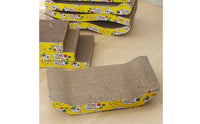 Includes Catnip Cat Scratching Board Cardboard Cat Scratcher Recyclable for Cats