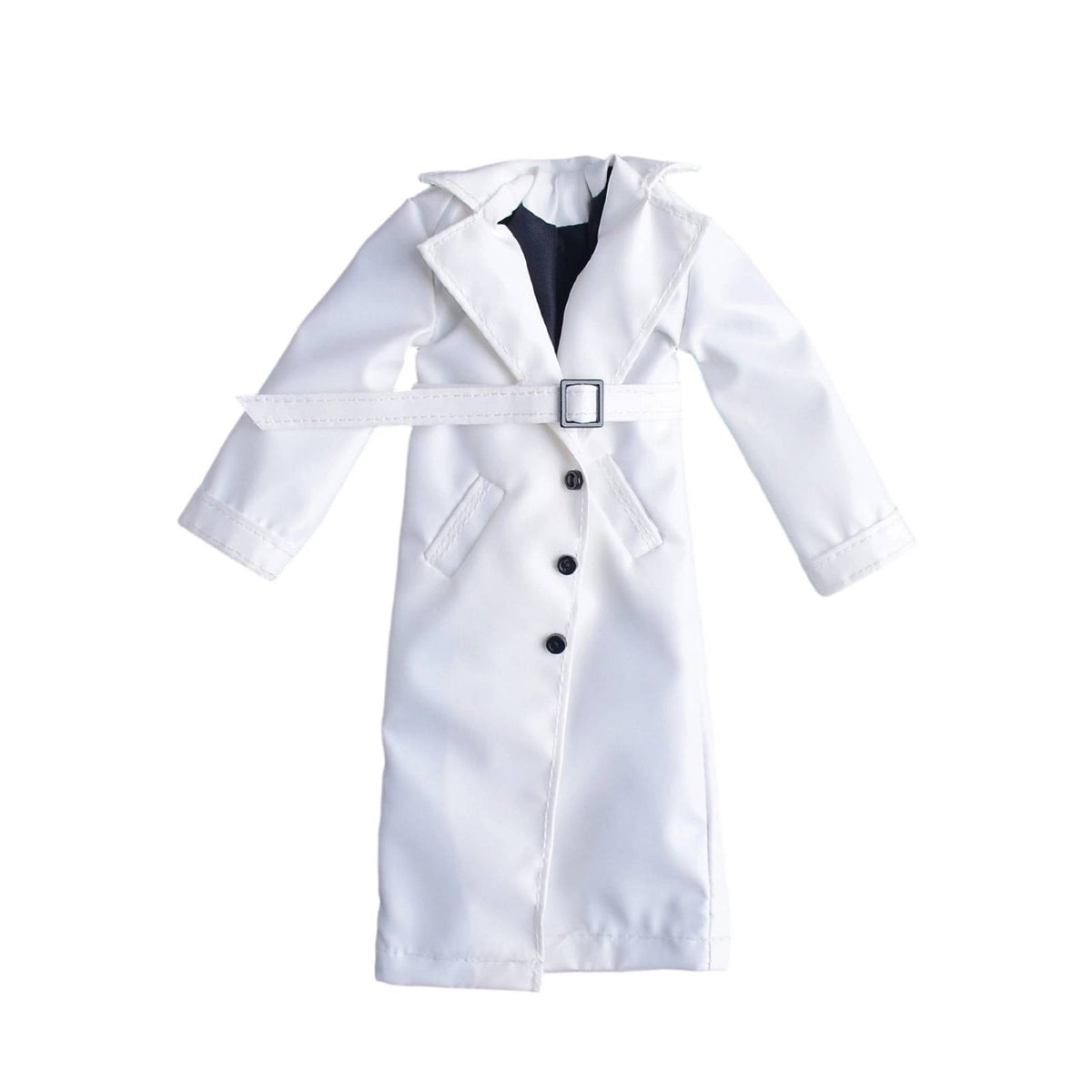 1/12 Scale Trench Coat Tailored Doll Trench Coat Button Closure