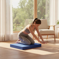 Thick Exercise Cushion Mat Non-Slip Mind-Body Practice Kneeling Pad Padded Balance Cushion Textured for Yogis, Athletes, Home Gym, Rehabilitation