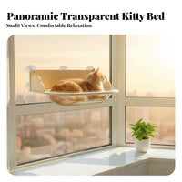 Suction Holder Window Lounge Drill Installation Feline Furniture Sunbathing Lofelineion Pet Supplies for Felines, Panes, Glass Doors