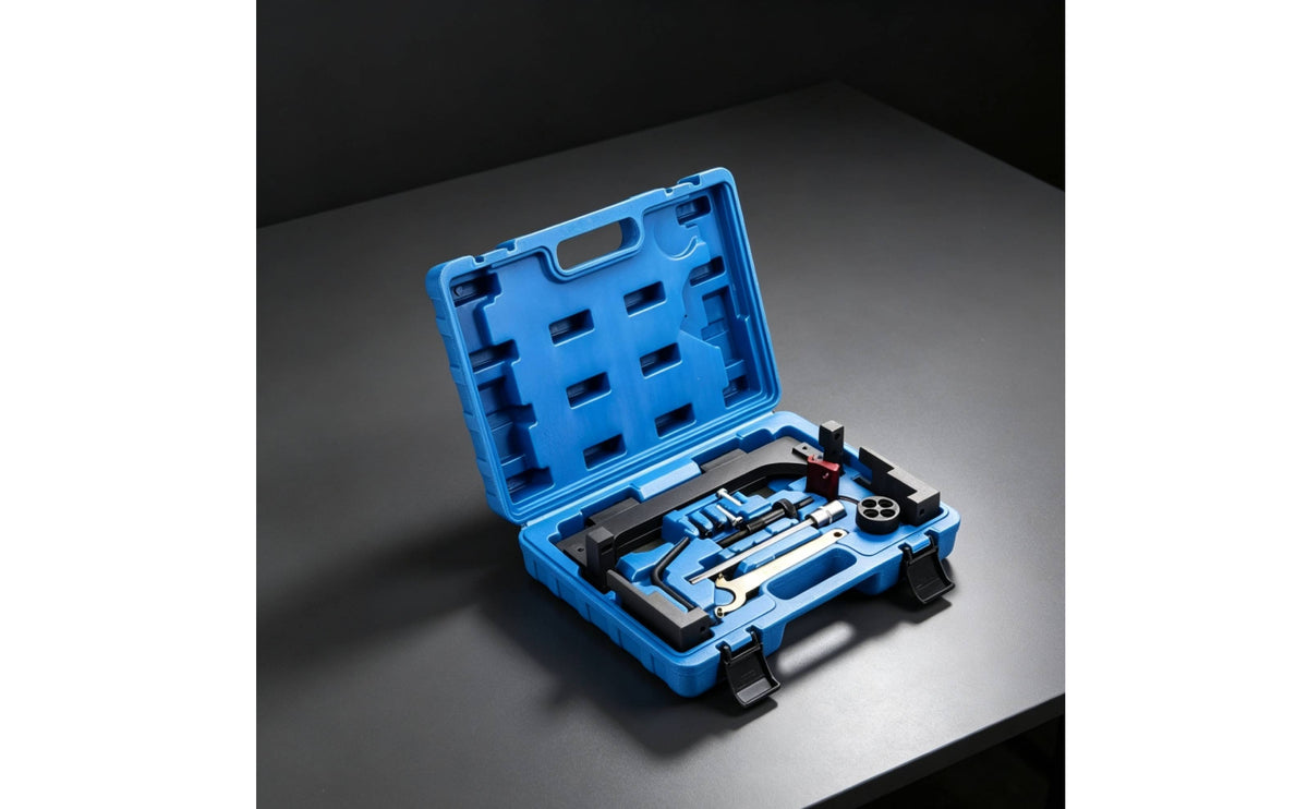 Camshaft Timing Locking Tool Kit Anti-Rust Camshaft Locking Set Hard-Cased Engine Timing Tool Set for Workshop