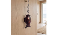 Hanging Fishes Decor Nautical Fishes Wall Hanging Weathered Decoration for Patio