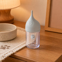 Pet Feeding Bottle Compact Kitten Feeder Bottle Rounded Design