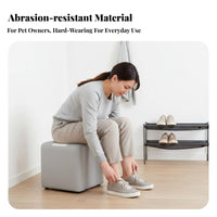 Multi-Functional configurable connecting interlocking Stool Space-Saving Household Furniture Footrest for Adults, Kids, Parents, Living Room, Entryway, Bedroom