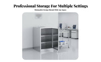 Lockable Single-Door Locker Rust-Proof Single Door Locker Corrosion-Resistant Metal Cupboard Heavy-Duty for Laboratory Technicians, Kitchen Personnel, Homeowners, Laboratoryoratory, School, Restaurant, Dormitory