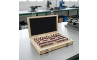38 Pieces Accurate Precision Steel Gauge Block Set Hardened Steel Gauge Block Set Industrial Slip Gauges Workshop-Grade for Inspectors