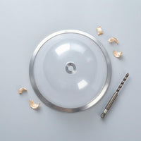 Translucent Hole Saw Dust Cover EVA Overhead Drilling Dust Cover Dome-Shaped Tool Accessory Wide Flange