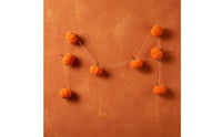 Artificial Pumpkin Vine Realistic Appearance Pumpkin String Garland Reusable Holiday Decoration for Thanksgiving, Halloween, Doorway