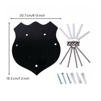 Wall-Mounted cosplay knives Display Rack Pre-Drilled Holes Display Rack Lightweight Acrylic Holder