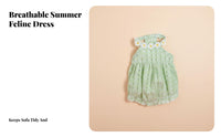 Anti-Shedding Summer Cat Dress Cute Design Cat Sundress Lightweight for Small Dogs, Young Dogs, Daily Wear, Photo Shoots, Photoshoots