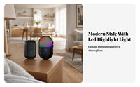 Memory Function Wireless Entry Chime System Easy Installation Door Bell Set Speaker Grille Home Hardware Classic Style