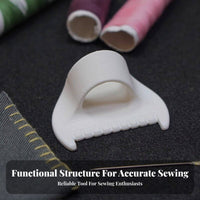 High Precision Textile Border Sewing Tool Easy to Use Manual Overlock Stitch Tool Ergonomic Design for Home Users, Mending, Crafting