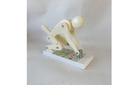 Articulated Lifting Figure Model with Base Jointed Lifting Posture Instructor Correct Ergonomic Model with Base Desktop for Ergonomics Classes, Fitness Instruction