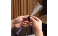 Retractable Drum Brush Storage Drum Brush with Head for Drummers, Percussionists, Live Performance