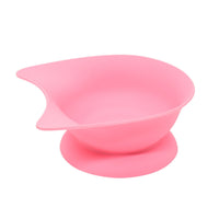 Pet Bowl with Suction Cup Easy-Clean Silicone Pet Bowl One-Piece for Cats, Floor, Travel