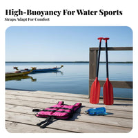Flotation Device Lightweight Boating Flotation Device Kayaking Flotation Vest Portable Kayaking Safety Jacket Comfortable Fit