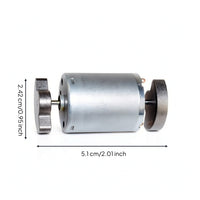 Micro DC Vibration Motor Eccentric Vibration Motor with Double-Ended Shafts Speed-Adjustable Reversible for Makers, DIY Projects