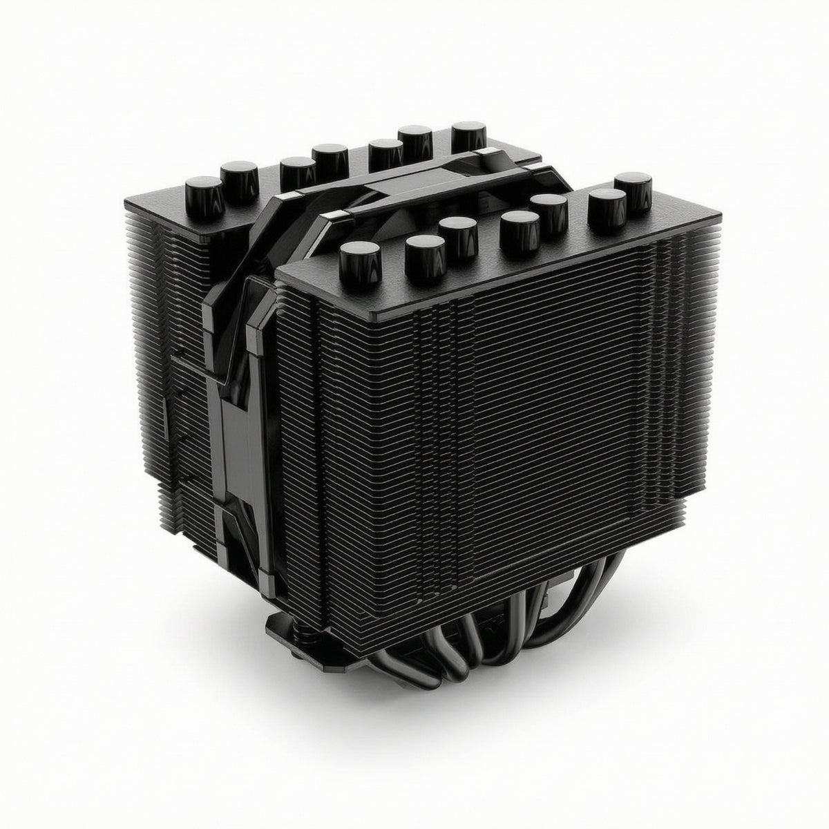 Air Thermal Dissipator with 7 Heatpipes High-Performance twinTower Thermal Dissipator Stable twinTower Heat Exchanger for Computer Users