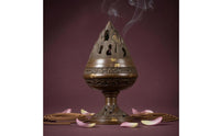 Mountain Style Incense Burner Intricate Craftsmanship Decor Piece Decorative for Indoor