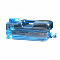 Food-Grade Material Flat Rectangular Water Carrier Large Capacity Outdoor Equipment Space-Saving Shape for Picnics