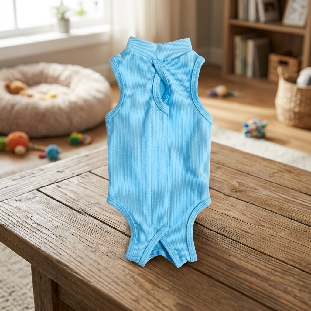 Cat Surgery Suit for Spay Recovery, Elastic Pet Suit Cat for Post-Surgery Wear, Anti-Licking Abdominal Wound Cover, Multiple Colors and Sizes