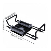 360 Degree Boat Seat Turntable Adjustable Boat Seat Base Pre-Greased Bearing Marine Accessory for Fishing