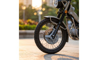 Front Brake Disc Guard Full-Coverage Front Brake Disc Guard Cover Armored for Motorcyclists