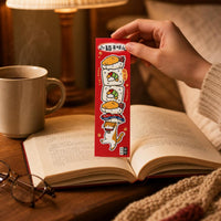 Cute Cartoon Cat Shaped Paper Bookmark for Books