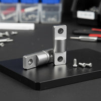 Noiseless and Fluid Carbon Steel Rotational Force Hinge Heavy Duty Rotational Force Friction Hinge Long-Lasting Hardware Compact Design for Manufacturers, DIY Enthusiasts, Prototyping, Electronics Repair