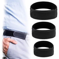 Adjustable Elastic Waist Belt Quick-Fastening No-Buckle Belt Lightweight Slim-Profile for Travelers, Commuters, Travel
