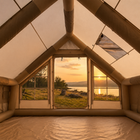 inflatable camping tent